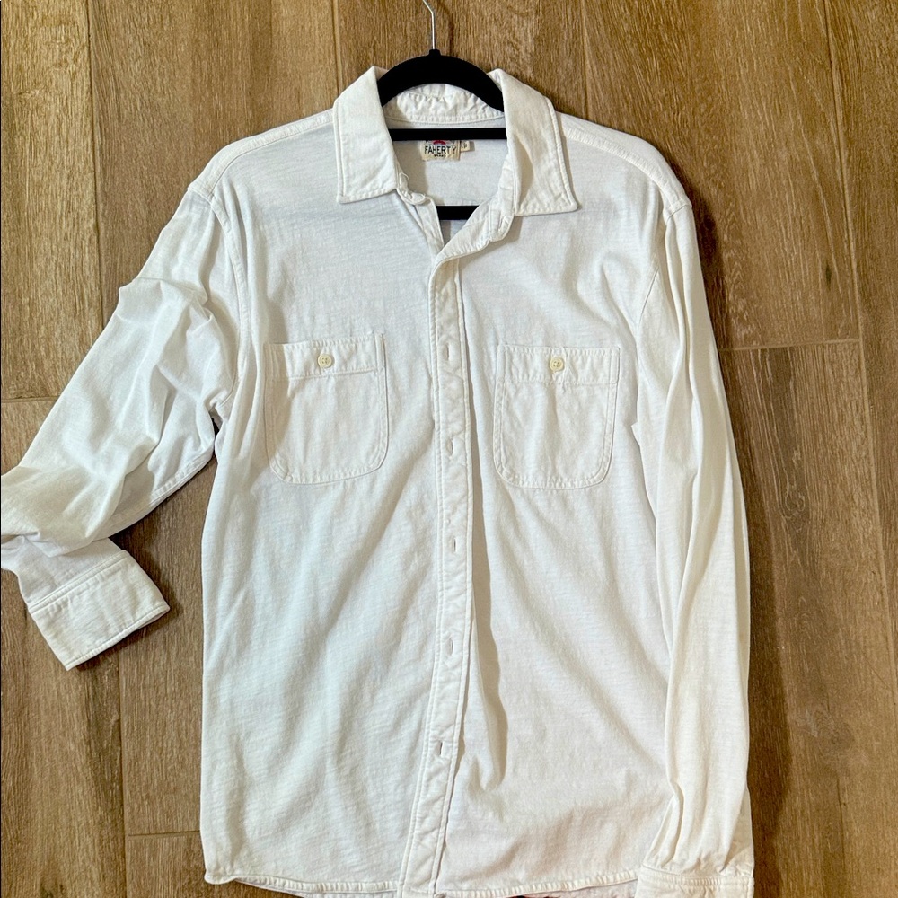 Faherty Classic White Men's Shirt